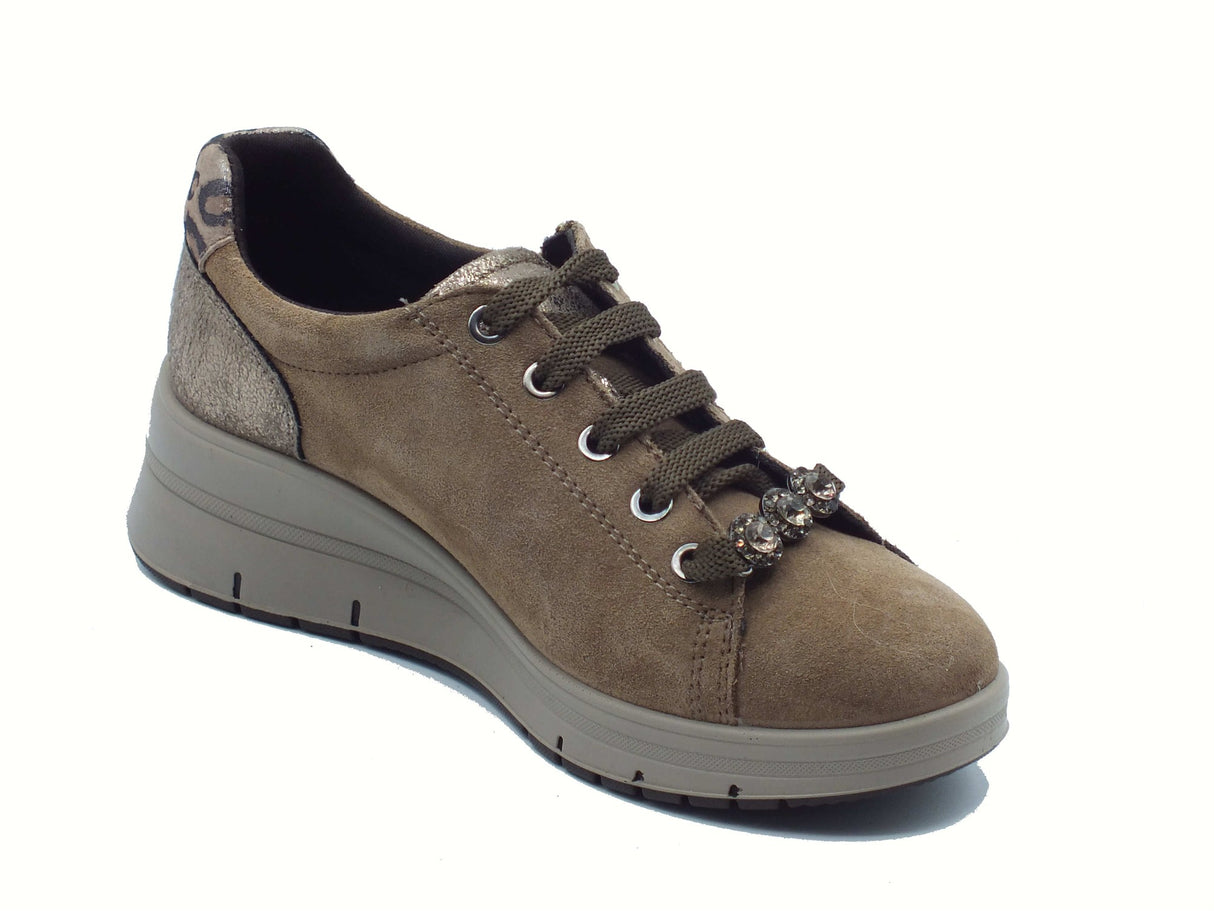 ENVAL Soft ENVAL Soft 8777922 Scam Capra Fango Scarpe per Donna in nabuk con lampo e lacci Fango