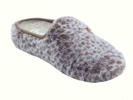 Fly Flot Fly Flot 89 X93 DZ Vallecorsa Marrone Pantofole per Donna in tessuto Marrone