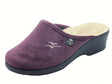 Fly Flot Fly Flot L8 P17 PE Acquafredda Prugna Pantofole per Donna in tessuto con sottopiede anti-shock in pe Prugna