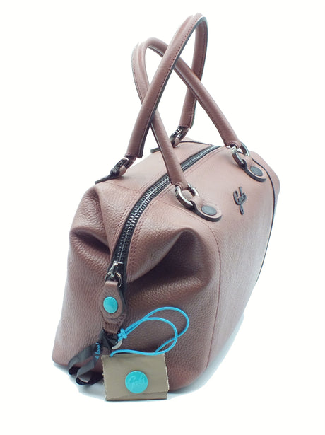 Gabs Gabs G000033T2 G3 Plus Bull Black Balsamico Tg M Borsa Shopping per Donna in pelle marrone con lampo Balsamico