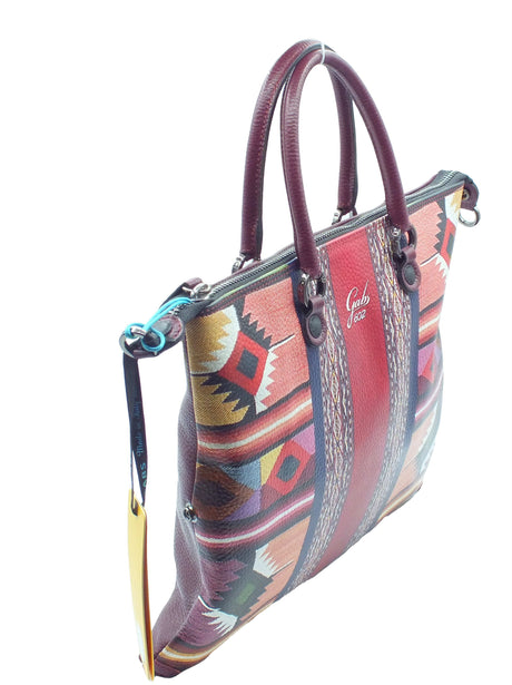 Gabs Gabs G000033T2 G3 Plus Bull Black Perù Tg M Borsa Shopping per Donna in pelle Black Perù