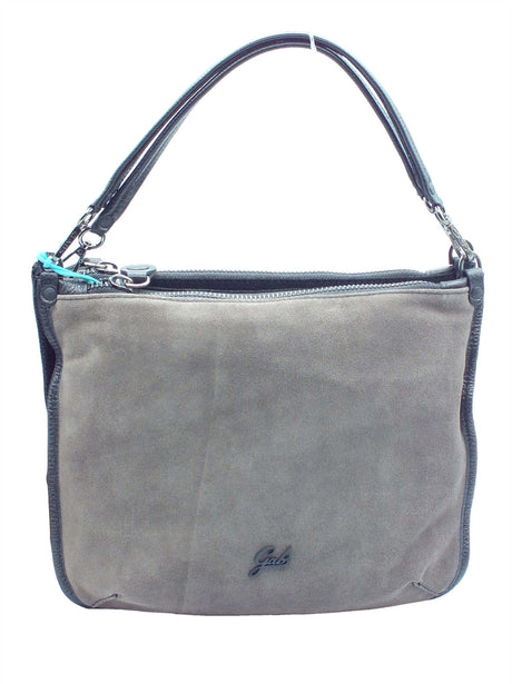 Gabs Gabs G011680T2 Ariana Bicolor Black Tonizinco TG M Borsa per Donna in pelle grigio