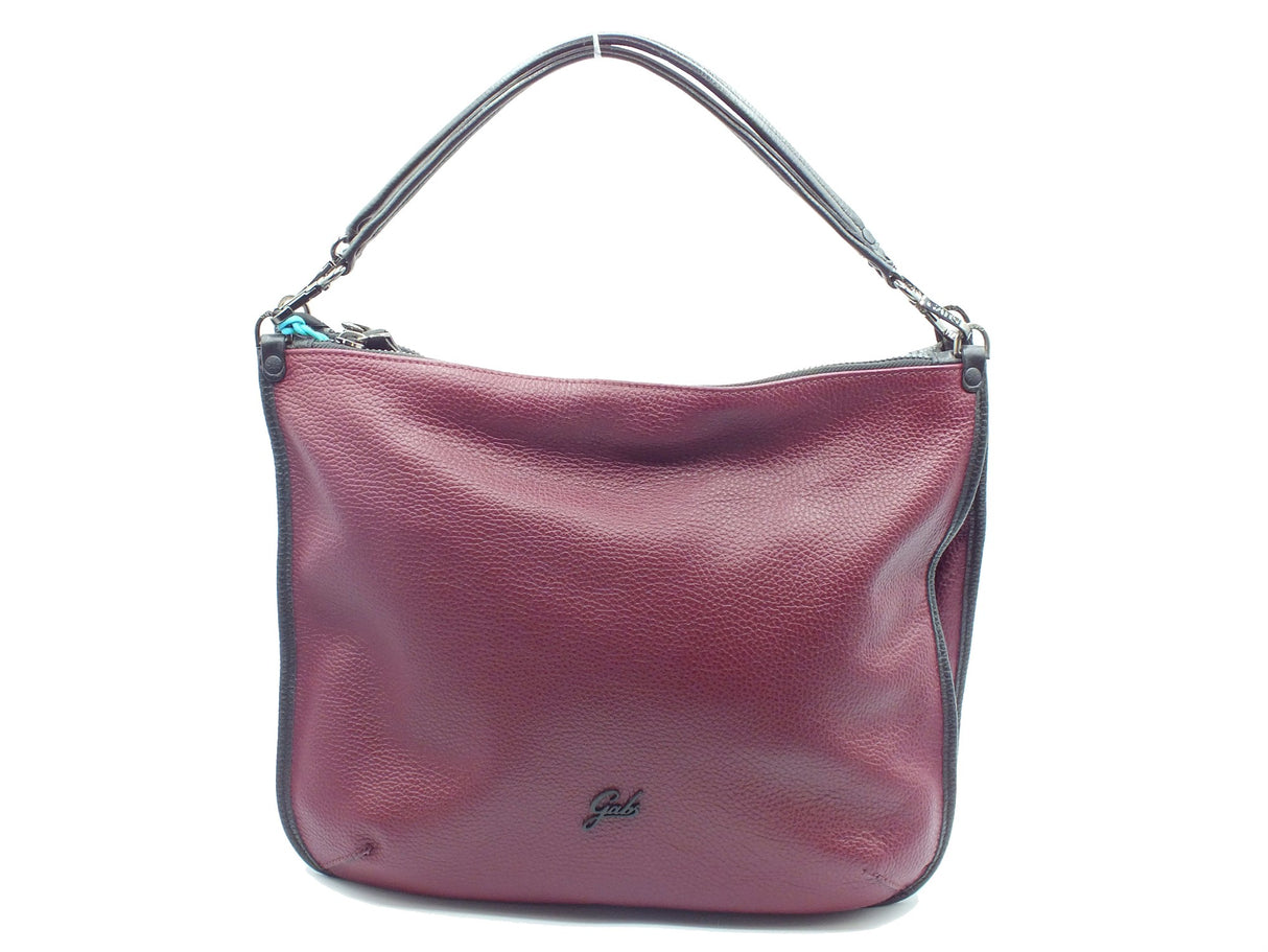 Gabs Gabs G011680T3 Ariana Bull Black Chianti TG L Borsa per Donna in pelle Black Chianti