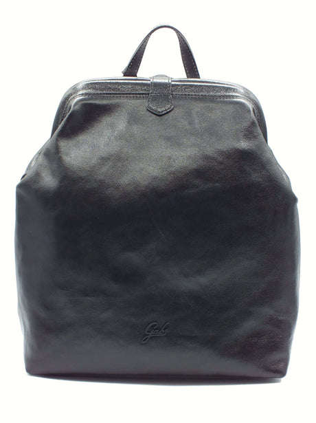 Gabs Gabs G011750T2 Alise Laminato Black TG M Zainetto per Donna in pelle nera Black