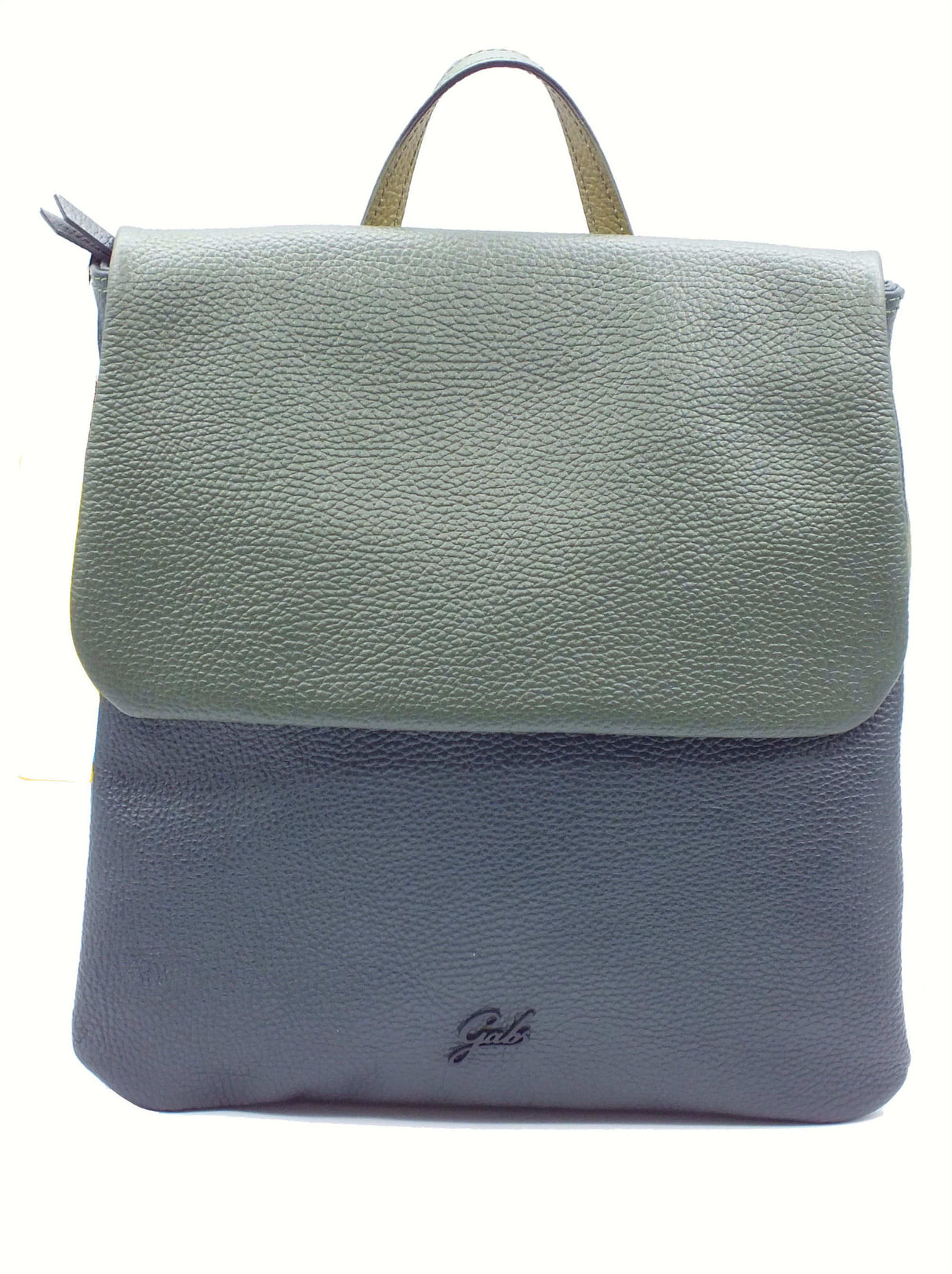 Gabs Gabs G011810T2 Eugenia Olive Green Tg M Zainetto per Donna in pelle Olive Green