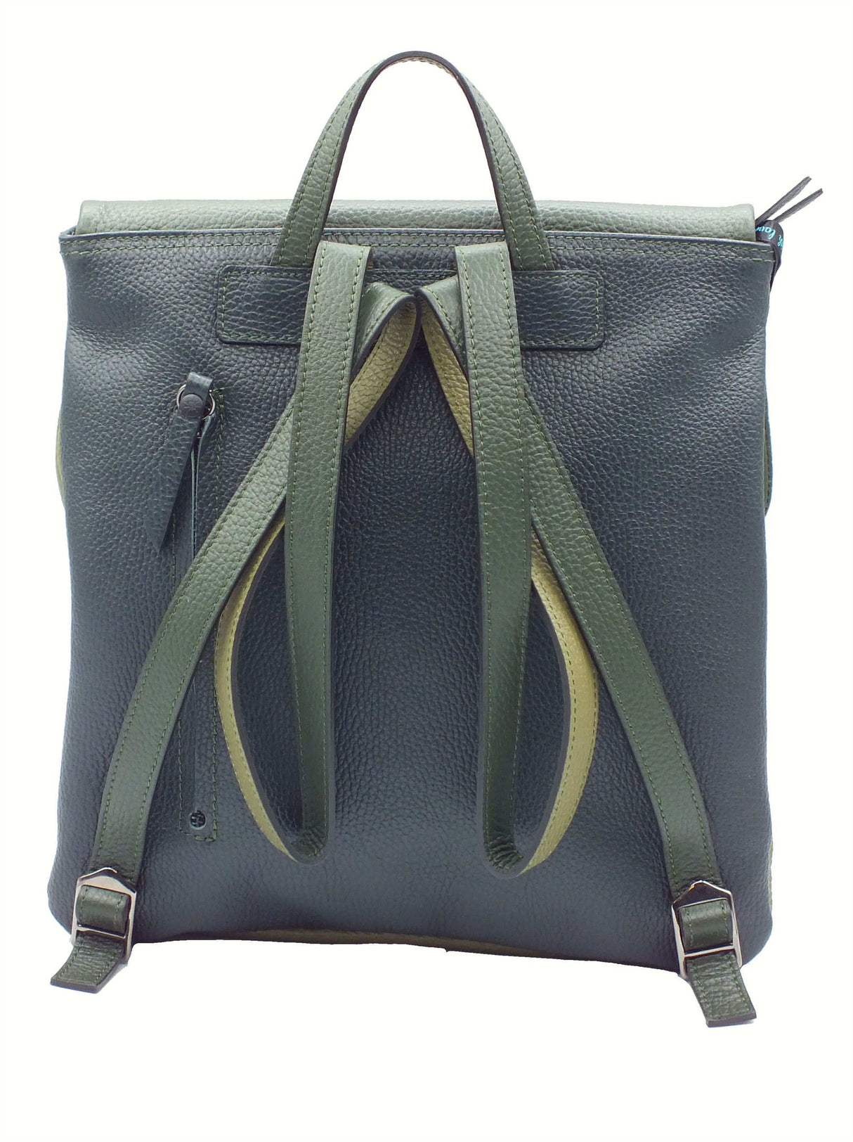 Gabs Gabs G011810T2 Eugenia Olive Green Tg M Zainetto per Donna in pelle Olive Green