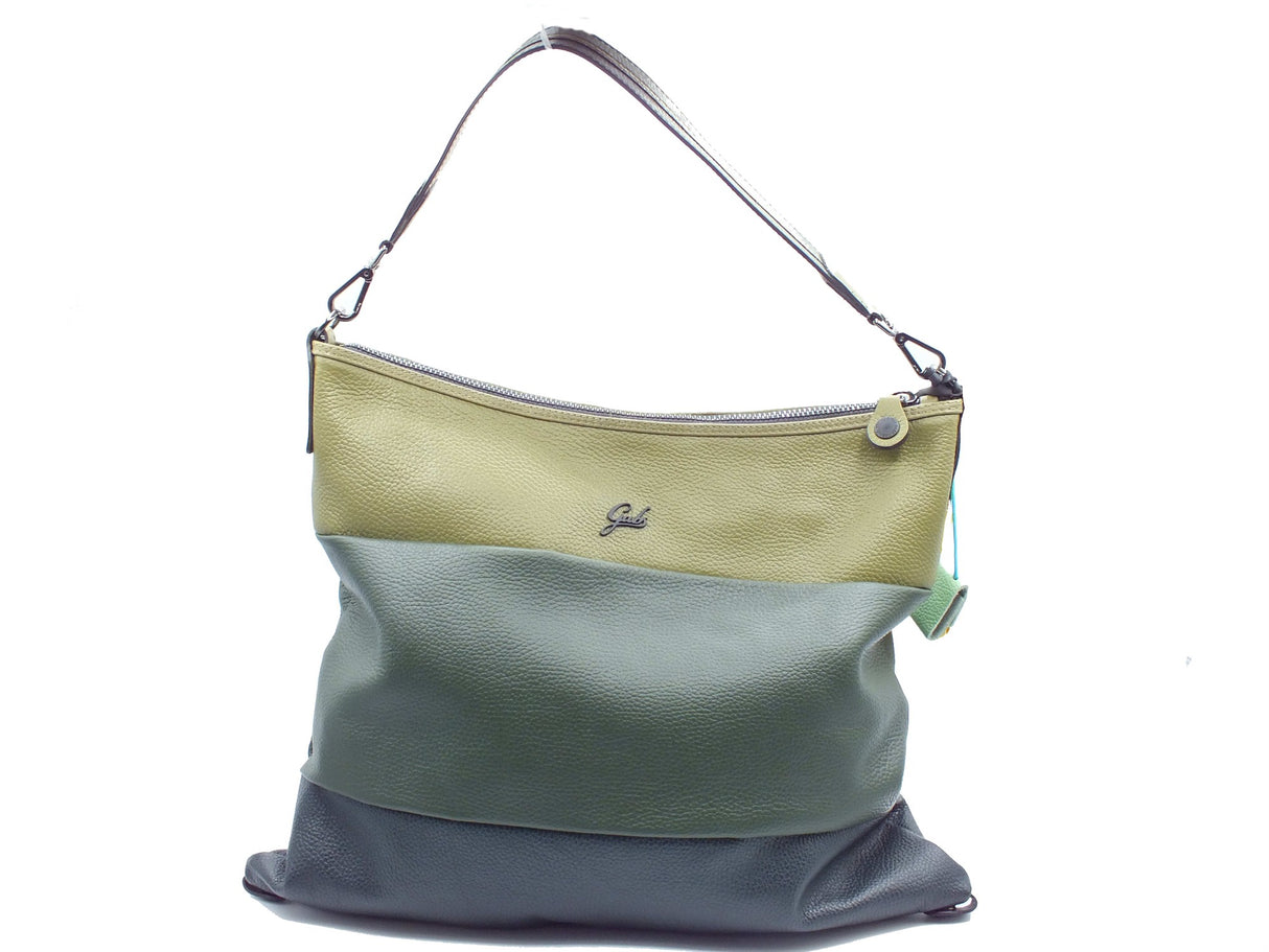 Gabs Gabs G011950T2 Annalisa Bull Black Prezzemolo TG M Borsa Monospalla per Donna in pelle Prezzemolo