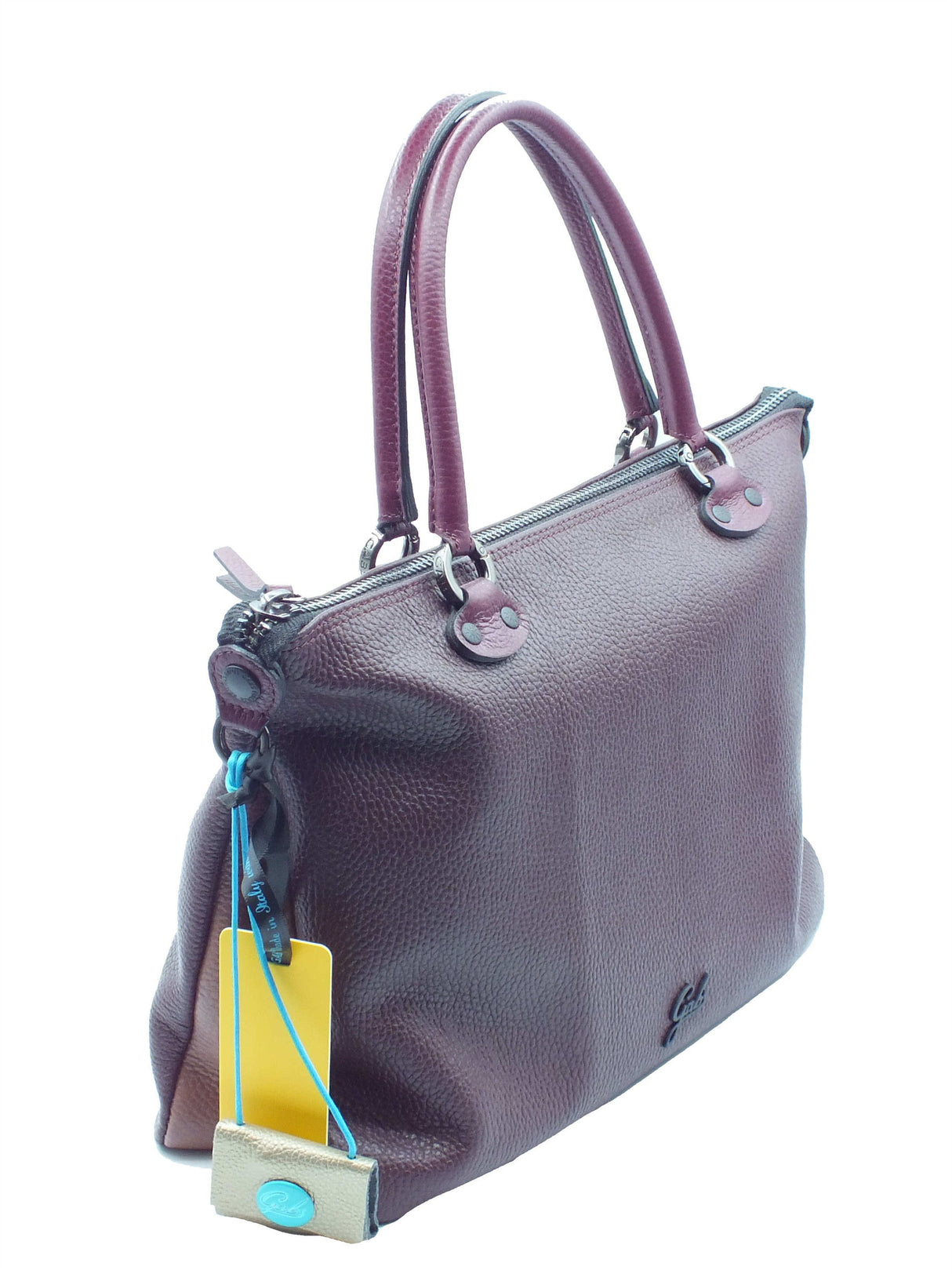 Gabs Gabs G012000T2 Marilyn Multi Bull Black Burgundy TG M Borsa per Donna in pelle bordò