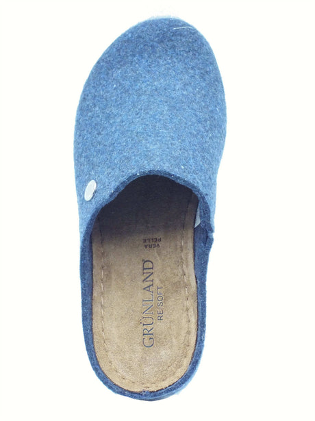 Grunland Grunland RAPY CI1541 Blu Pantofole per Donna in tessuto Blu