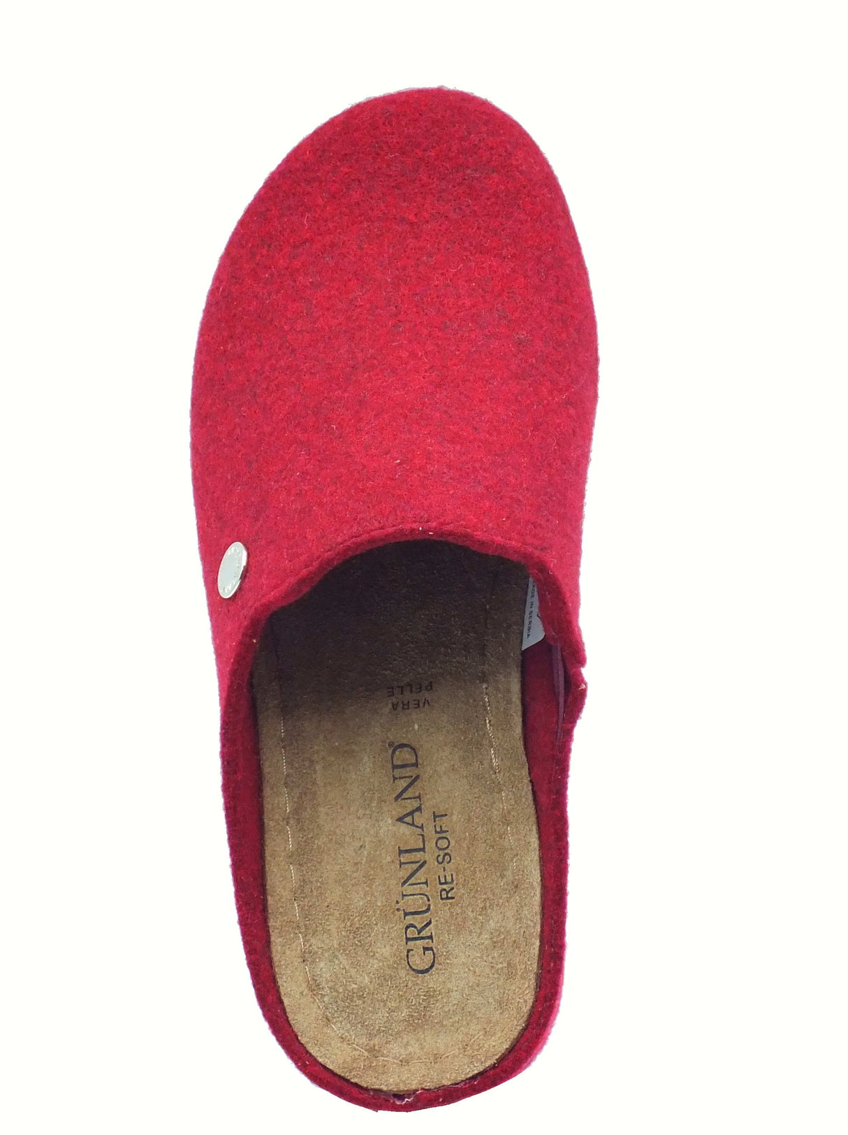 Grunland Grunland RAPY CI1541 Bordò Pantofole per Donna in tessuto Bordò