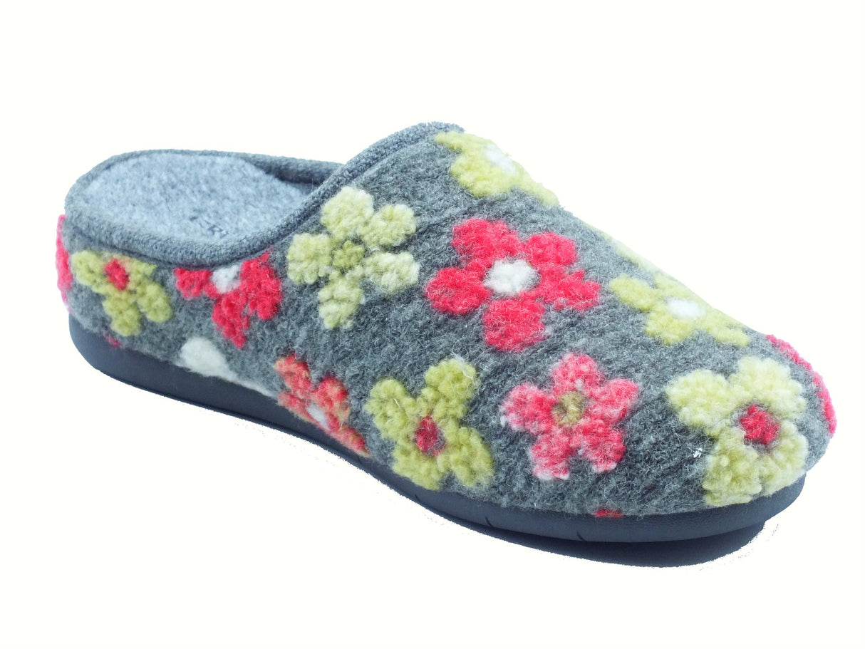 Grunland Grunland IRRA CI3042 Grigio Pantofole per Donna in tessuto Grigio