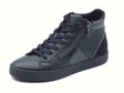 Geox Geox D366HD Blomiee Black Sneakers Sportive per Donna in pelle nera con zeppa Black