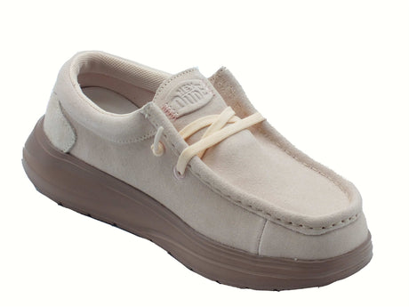 Hey Dude HeyDude 42641 Wendy Comf Blush Scarpe per Donna in camoscio beige rosa Wendy Comf Blush