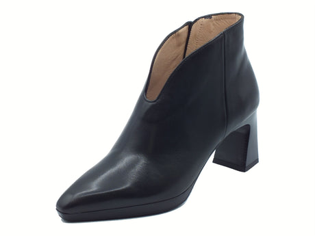 Hispanitas Hispanitas HI254270 Black Tronchetti per Donna in pelle tacco alto Black