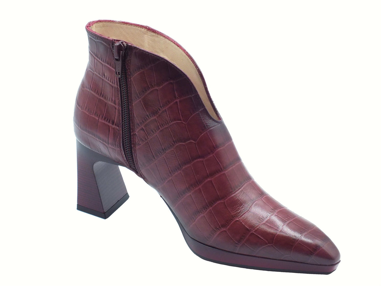 Hispanitas Hispanitas HI254270 Arizona Wine Tronchetti per Donna in pelle tacco alto Arizona Wine