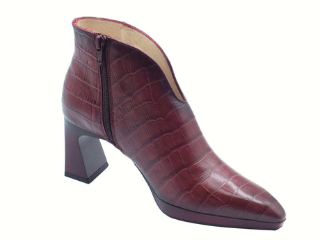 Hispanitas Hispanitas HI254270 Arizona Wine Tronchetti per Donna in pelle tacco alto Arizona Wine