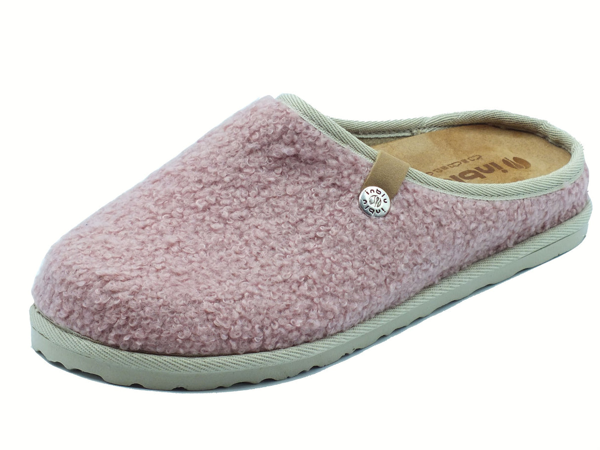 InBlu InBlu CS000046 Rosa Pantofole per Donna in tessuto rosa Rosa
