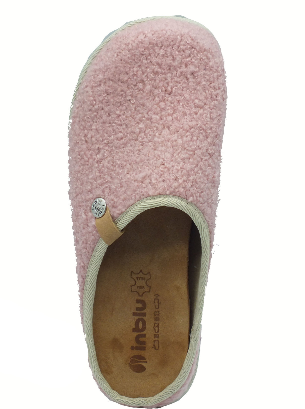 InBlu InBlu CS000046 Rosa Pantofole per Donna in tessuto rosa Rosa