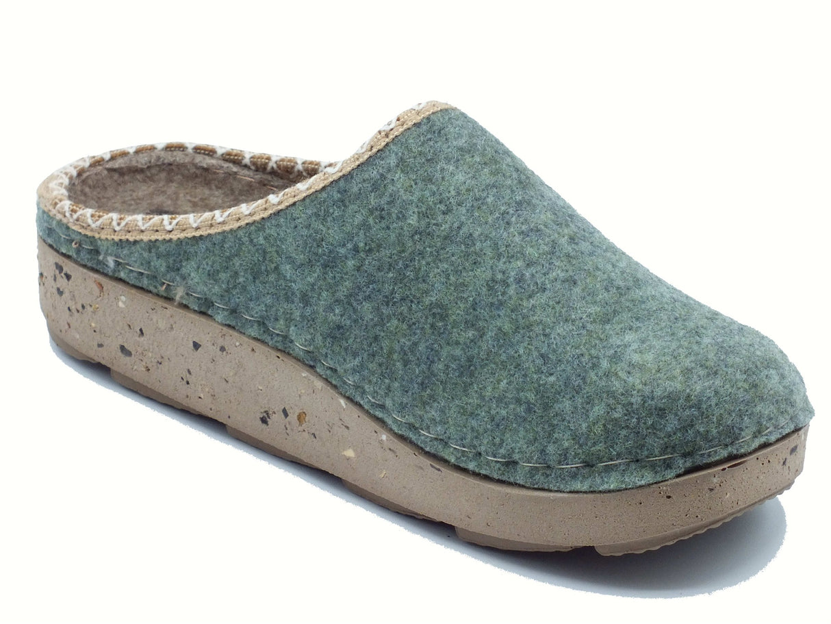 InBlu InBlu ED000031 Menta Pantofole per Donna in tessuto verde Menta