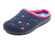 InBlu InBlu ET000033 Blu Pantofole per Donna in lana con fodera in tessuto Blu
