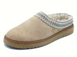InBlu InBlu EY000030 Camel Pantofole per Donna in tessuto e ecopellicciotto Camel