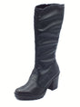 Igi&Co Igi&Co 8661500 Nappa Nero Stivali con tacco alto per Donna in pelle elasticizzata Nappa Nero