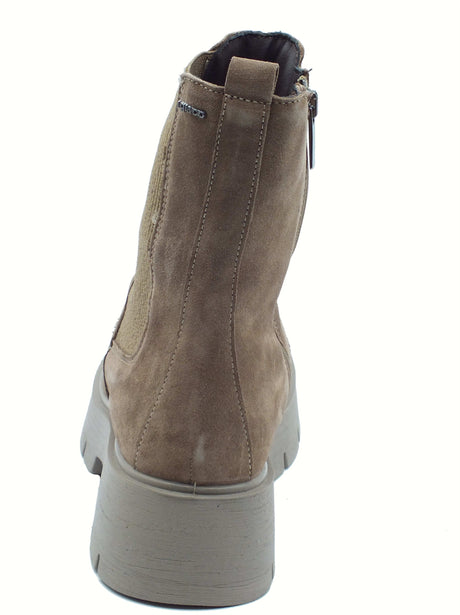 Igi&Co Igi&Co 8665611 Scam. Super Fango Tronchetti con tacco per Donna in camoscio Fango