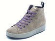 Igi&Co Igi&Co 8668222 Scam. Super Fango Sneakers con zeppa bassa per Donna in camoscio con lampo e lacci Fango