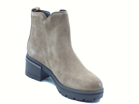 Igi&Co Igi&Co 8693922 Scam. Super Fango Tronchetti con tacco per Donna in camoscio Fango