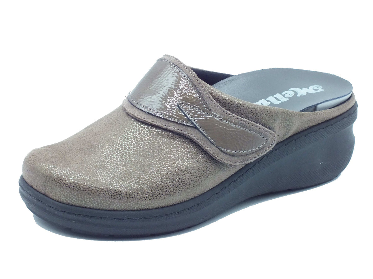Melluso Melluso Pantofole Donna PD909Q Taupe pelle marrone Taupe