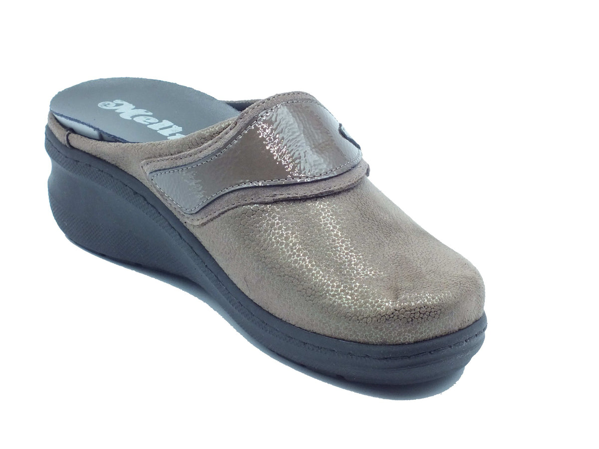 Melluso Melluso Pantofole Donna PD909Q Taupe pelle marrone Taupe