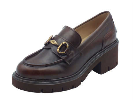 Nero Giardini NeroGiardini I513981D Delavato Beige Mocassini per Donna in pelle Beige