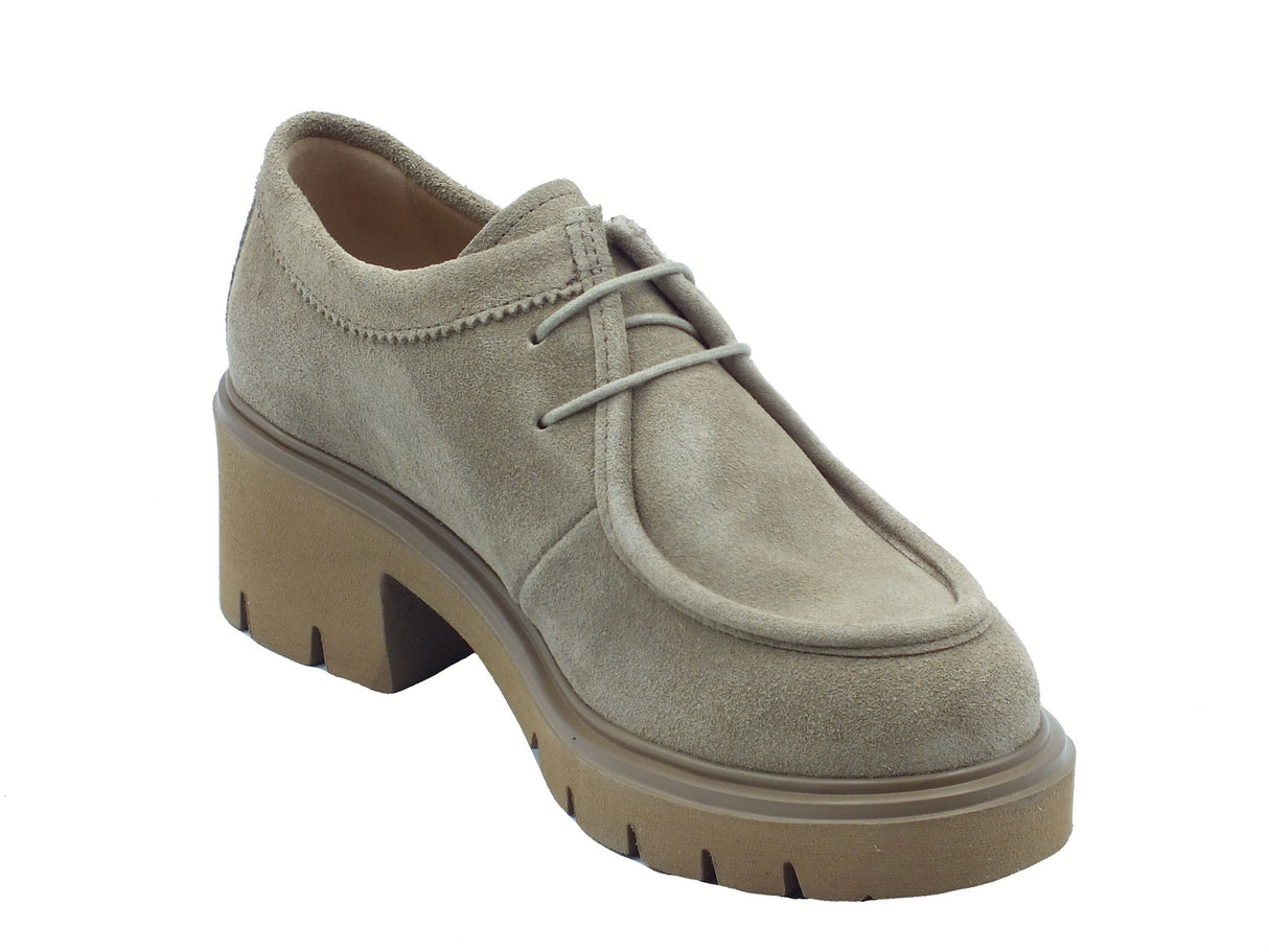 Nero Giardini NeroGiardini I513897D Arold Argilla Scarpe per Donna in camoscio con tacco Argilla