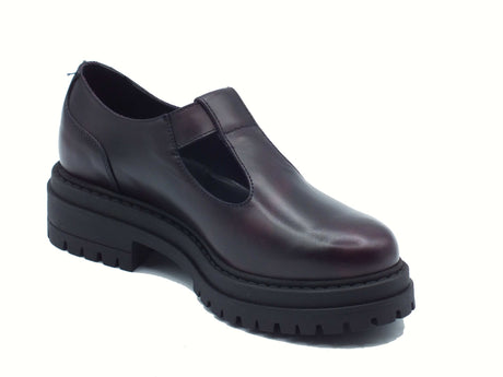 Nero Giardini NeroGiardini I514014D Manolete Bordò Scarpe per Donna in pelle con tacco medio Bordò