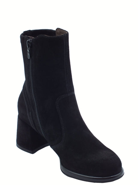 Nero Giardini NeroGiardini I514311D Arold Nero Tronchetti Donna in camoscio e tessuto elasticizzato Nero