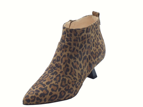 Nero Giardini NeroGiardini I514441DE Volga Maculato Tronchetti eleganti per Donna in nabuk tacco rocchetta Volga Maculato