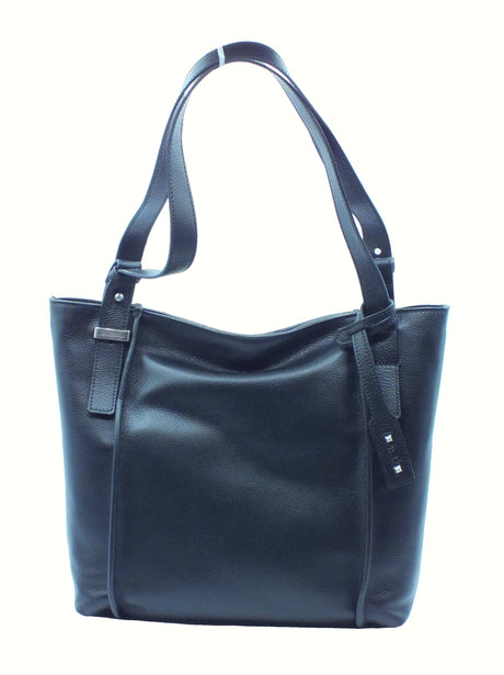 Nero Giardini NeroGiardini I544050D Nero Borsa per Donna in pelle con lampo Nero