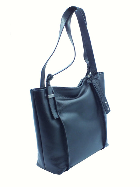 Nero Giardini NeroGiardini I544050D Nero Borsa per Donna in pelle con lampo Nero