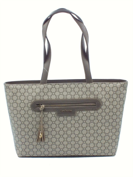 Nero Giardini NeroGiardini I544060D T.Giove Ecru Borsa per Donna in ecopelle con lampo Ecru