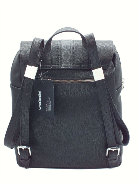 Nero Giardini NeroGiardini I544072D T. Gorgona Nero Zainetto per Donna in ecopelle Nero