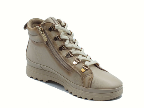 Pikolinos Pikolinos 8564C11 Vigo Marfil Sneakers per Donna in pelle beige lampo e lacci Vigo Marfil