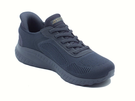 Skechers Skechers 117497 Bobs Current Muse Dark Navy Slip-On per Donna in tessuto blu Dark Navy