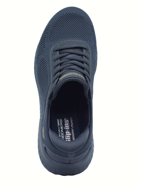 Skechers Skechers 117497 Bobs Current Muse Dark Navy Slip-On per Donna in tessuto blu Dark Navy