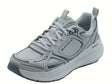 Skechers Skechers Vegan 150475 Edgeride Silver Ecplipse Gray Scarpe Sportive per Donna in tessuto bianca Gray