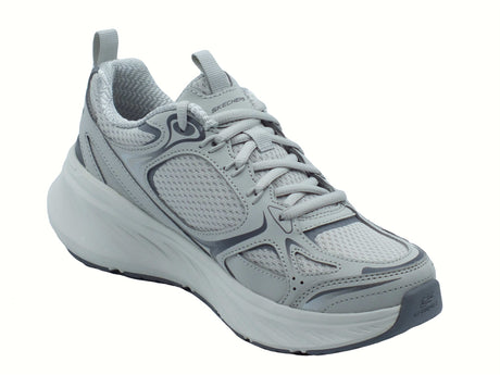 Skechers Skechers Vegan 150475 Edgeride Silver Ecplipse Gray Scarpe Sportive per Donna in tessuto bianca Gray