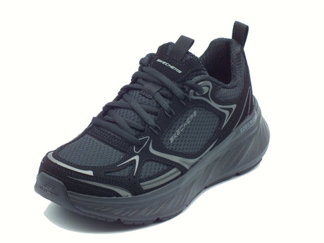 Skechers Skechers Vegan 150475 Edgeride Silver Ecplipse Black Scarpe Sportive per Donna in tessuto nero Black