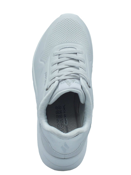 Skechers Skechers Street 155196 Uno Shimmer Away White Scarpe Sportive per Donna in sintetico White