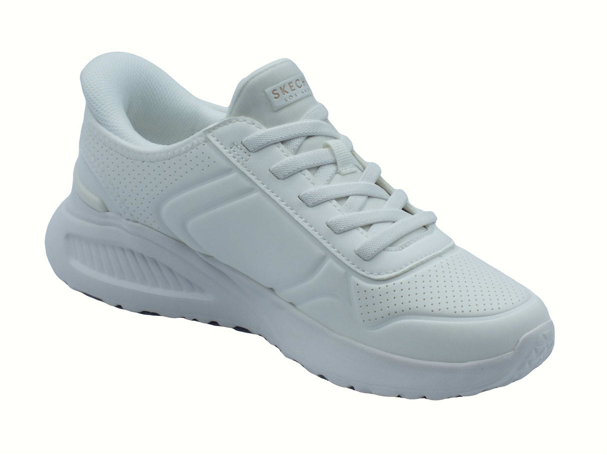 Skechers Skechers 177394 Uno Lite Floating Steps Whitee Scarpe Sportive per Donna in ecopelle bianca White
