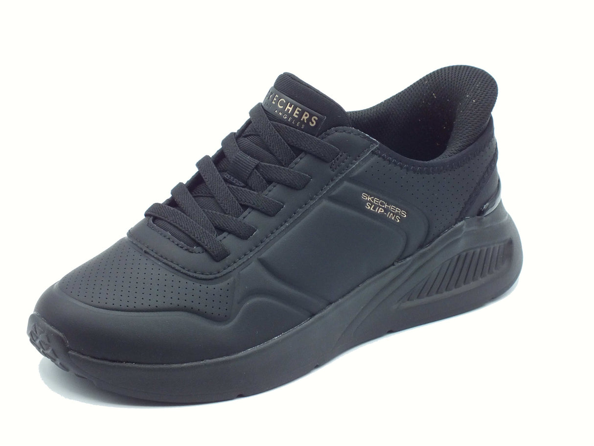 Skechers Skechers 177394 Uno Lite Floating Steps Black Scarpe Sportive per Donna in ecopelle nera Black