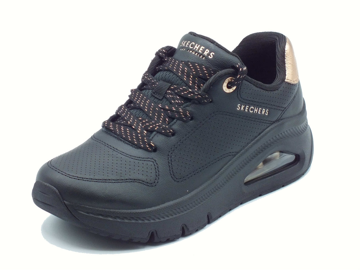 Skechers Skechers 177767 Uno Icon Odolized Air Black Scarpe Sportive per Donna in ecopelle nera Black